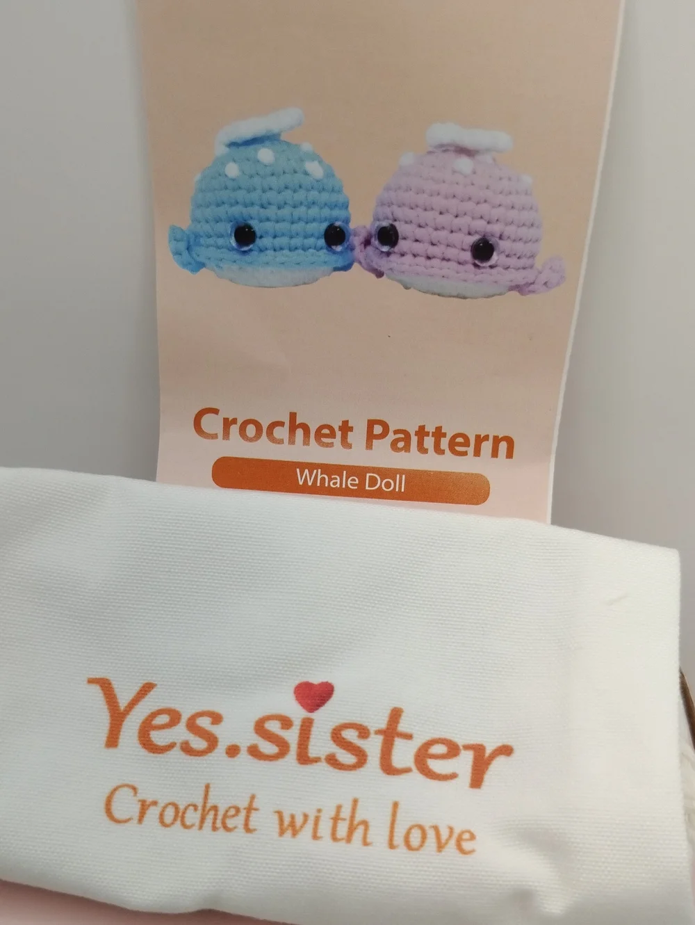 yes.sister! Whale Doll Amigurumi Crochet Knit Kit DIY 2.2